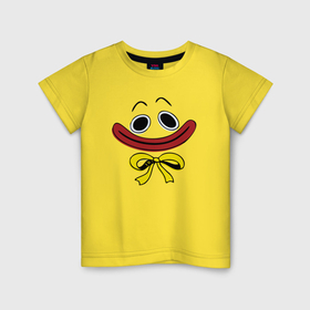 Детская футболка хлопок с принтом Мордочка Хагги Вагги в Кировске, 100% хлопок | круглый вырез горловины, полуприлегающий силуэт, длина до линии бедер | Тематика изображения на принте: 
