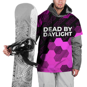 Накидка на куртку 3D с принтом Dead by Daylight pro gaming: символ сверху в Курске, 100% полиэстер |  | Тематика изображения на принте: 