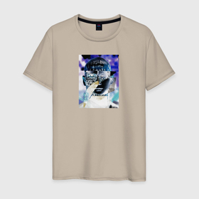 Мужская футболка хлопок с принтом многоликость в Санкт-Петербурге, 100% хлопок | прямой крой, круглый вырез горловины, длина до линии бедер, слегка спущенное плечо. | 