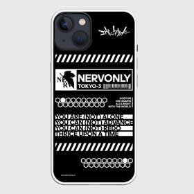 Чехол для iPhone 13 с принтом NERV Evangelion в Тюмени,  |  | Тематика изображения на принте: 