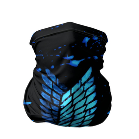 Бандана-труба 3D с принтом Attack on Titan wings of freedom    neon в Тюмени, 100% полиэстер, ткань с особыми свойствами — Activecool | плотность 150‒180 г/м2; хорошо тянется, но сохраняет форму | Тематика изображения на принте: 
