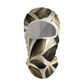 Балаклава 3D с принтом Элегантная абстракция в Новосибирске, 100% полиэстер, ткань с особыми свойствами — Activecool | плотность 150–180 г/м2; хорошо тянется, но при этом сохраняет форму. Закрывает шею, вокруг отверстия для глаз кайма. Единый размер | 