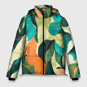 Мужская зимняя куртка 3D с принтом Multicoloured camouflage в Тюмени, верх — 100% полиэстер; подкладка — 100% полиэстер; утеплитель — 100% полиэстер | длина ниже бедра, свободный силуэт Оверсайз. Есть воротник-стойка, отстегивающийся капюшон и ветрозащитная планка. 

Боковые карманы с листочкой на кнопках и внутренний карман на молнии. | 