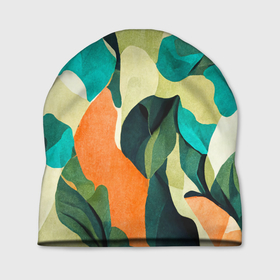 Шапка 3D с принтом Multicoloured camouflage в Тюмени, 100% полиэстер | универсальный размер, печать по всей поверхности изделия | 