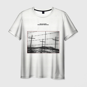 Мужская футболка 3D с принтом Pressure Machine   The Killers в Петрозаводске, 100% полиэфир | прямой крой, круглый вырез горловины, длина до линии бедер | 