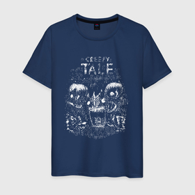 Мужская футболка хлопок с принтом Creepy Tale: Nightmare в Екатеринбурге, 100% хлопок | прямой крой, круглый вырез горловины, длина до линии бедер, слегка спущенное плечо. | 