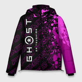 Мужская зимняя куртка 3D с принтом Ghost of Tsushima pro gaming: по вертикали в Тюмени, верх — 100% полиэстер; подкладка — 100% полиэстер; утеплитель — 100% полиэстер | длина ниже бедра, свободный силуэт Оверсайз. Есть воротник-стойка, отстегивающийся капюшон и ветрозащитная планка. 

Боковые карманы с листочкой на кнопках и внутренний карман на молнии. | 