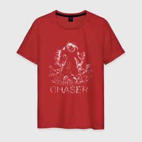 Мужская футболка хлопок с принтом Chaser ( Nemesis) в Санкт-Петербурге, 100% хлопок | прямой крой, круглый вырез горловины, длина до линии бедер, слегка спущенное плечо. | 