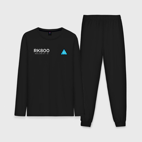 Мужская пижама с лонгсливом хлопок с принтом Стать Человеком RK800 в городе Новоалтайск,  |  | 
