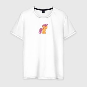 Мужская футболка хлопок с принтом Николас Кейдж   пони в Новосибирске, 100% хлопок | прямой крой, круглый вырез горловины, длина до линии бедер, слегка спущенное плечо. | Тематика изображения на принте: 