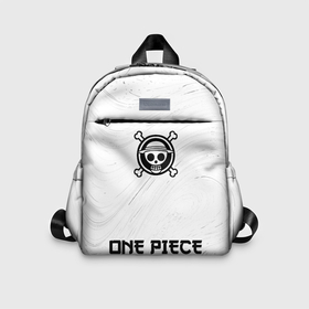 Детский рюкзак 3D с принтом One Piece японский шрифт   символ, надпись в Курске, 100% полиэстер | лямки с регулируемой длиной, сверху петелька, чтобы рюкзак можно было повесить на вешалку. Основное отделение закрывается на молнию, как и внешний карман. Внутри дополнительный карман. По бокам два дополнительных кармашка | Тематика изображения на принте: 