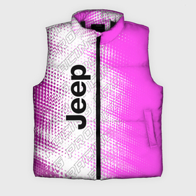 Мужской жилет утепленный 3D с принтом Jeep pro racing: по вертикали в Тюмени,  |  | Тематика изображения на принте: 