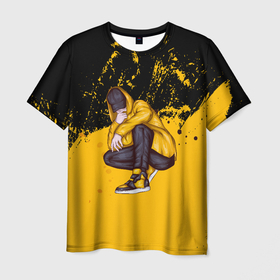 Мужская футболка 3D с принтом Стиль хип хоп в Курске, 100% полиэфир | прямой крой, круглый вырез горловины, длина до линии бедер | 
