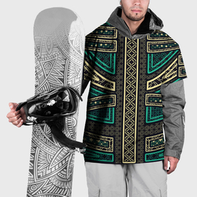 Накидка на куртку 3D с принтом Узоры кольчуга в Тюмени, 100% полиэстер |  | Тематика изображения на принте: 