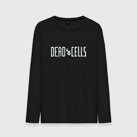 Мужской лонгслив хлопок с принтом Dead Cells логотип в Курске, 100% хлопок |  | 
