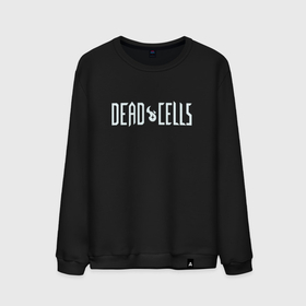 Мужской свитшот хлопок с принтом Dead Cells логотип в Курске, 100% хлопок |  | 