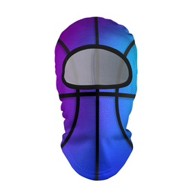 Балаклава 3D с принтом Градиентный баскетбольный мяч в Екатеринбурге, 100% полиэстер, ткань с особыми свойствами — Activecool | плотность 150–180 г/м2; хорошо тянется, но при этом сохраняет форму. Закрывает шею, вокруг отверстия для глаз кайма. Единый размер | 