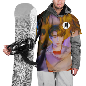 Накидка на куртку 3D с принтом BTS JK DNA в Белгороде, 100% полиэстер |  | Тематика изображения на принте: 