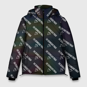 Мужская зимняя куртка 3D с принтом The Devil wears prada pattern в Екатеринбурге, верх — 100% полиэстер; подкладка — 100% полиэстер; утеплитель — 100% полиэстер | длина ниже бедра, свободный силуэт Оверсайз. Есть воротник-стойка, отстегивающийся капюшон и ветрозащитная планка. 

Боковые карманы с листочкой на кнопках и внутренний карман на молнии. | Тематика изображения на принте: 