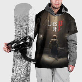 Накидка на куртку 3D с принтом Lies of P Pinocchio в Петрозаводске, 100% полиэстер |  | 