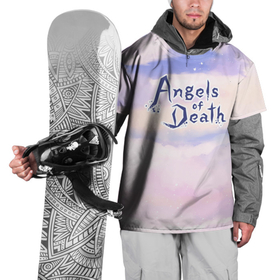 Накидка на куртку 3D с принтом Angels of Death sky clouds в Курске, 100% полиэстер |  | Тематика изображения на принте: 