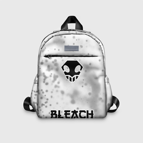 Детский рюкзак 3D с принтом Bleach японский шрифт   символ, надпись в городе Новоалтайск, 100% полиэстер | лямки с регулируемой длиной, сверху петелька, чтобы рюкзак можно было повесить на вешалку. Основное отделение закрывается на молнию, как и внешний карман. Внутри дополнительный карман. По бокам два дополнительных кармашка | 