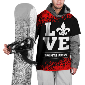 Накидка на куртку 3D с принтом Saints Row love классика в Белгороде, 100% полиэстер |  | 