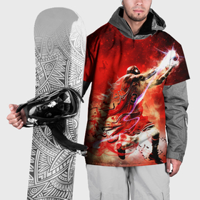 Накидка на куртку 3D с принтом Jordan Graffiti Art , 100% полиэстер |  | 