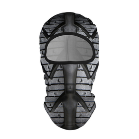 Балаклава 3D с принтом Протектор автомобильного колеса в Новосибирске, 100% полиэстер, ткань с особыми свойствами — Activecool | плотность 150–180 г/м2; хорошо тянется, но при этом сохраняет форму. Закрывает шею, вокруг отверстия для глаз кайма. Единый размер | 