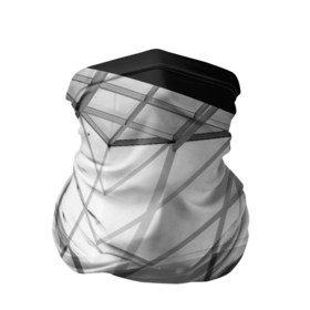 Бандана-труба 3D с принтом Абстрактные тени и геометрические фигуры в Тюмени, 100% полиэстер, ткань с особыми свойствами — Activecool | плотность 150‒180 г/м2; хорошо тянется, но сохраняет форму | Тематика изображения на принте: 