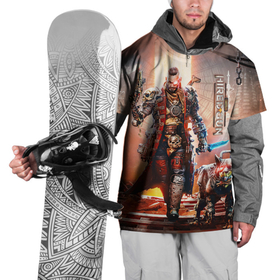 Накидка на куртку 3D с принтом Necromunda: Hired Gun   Warhammer 40 000 , 100% полиэстер |  | Тематика изображения на принте: 