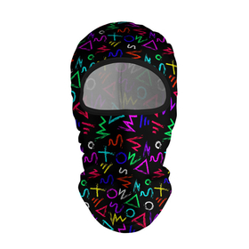 Балаклава 3D с принтом League Of Legends: Arcane neon logo в Екатеринбурге, 100% полиэстер, ткань с особыми свойствами — Activecool | плотность 150–180 г/м2; хорошо тянется, но при этом сохраняет форму. Закрывает шею, вокруг отверстия для глаз кайма. Единый размер | 