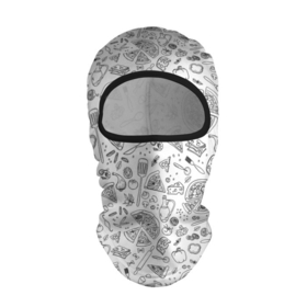 Балаклава 3D с принтом КУЛИНАРНЫЙ УЗОР в Тюмени, 100% полиэстер, ткань с особыми свойствами — Activecool | плотность 150–180 г/м2; хорошо тянется, но при этом сохраняет форму. Закрывает шею, вокруг отверстия для глаз кайма. Единый размер | 