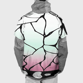 Накидка на куртку 3D с принтом Шинобу Кочо Кимоно в Кировске, 100% полиэстер |  | 