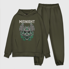 Мужской костюм хлопок OVERSIZE с принтом Midnight bat в Екатеринбурге,  |  | 