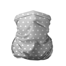Бандана-труба 3D с принтом Кимоно Зеницу Агацума   Черно белое в Екатеринбурге, 100% полиэстер, ткань с особыми свойствами — Activecool | плотность 150‒180 г/м2; хорошо тянется, но сохраняет форму | 