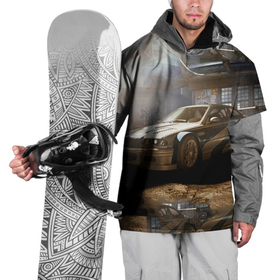 Накидка на куртку 3D с принтом Nfs most wanted bmw в Тюмени, 100% полиэстер |  | Тематика изображения на принте: 