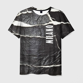 Мужская футболка 3D с принтом Vanguard rags   Milano , 100% полиэфир | прямой крой, круглый вырез горловины, длина до линии бедер | 