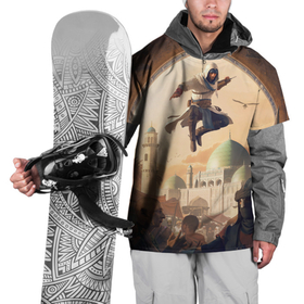 Накидка на куртку 3D с принтом Assassins Creed Mirage в Новосибирске, 100% полиэстер |  | Тематика изображения на принте: 