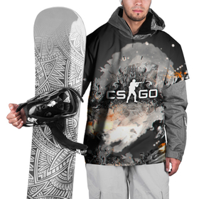 Накидка на куртку 3D с принтом CS GO weapon в Екатеринбурге, 100% полиэстер |  | 