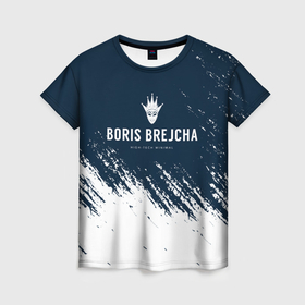 Женская футболка 3D с принтом Boris brejcha краска в Кировске, 100% полиэфир ( синтетическое хлопкоподобное полотно) | прямой крой, круглый вырез горловины, длина до линии бедер | 