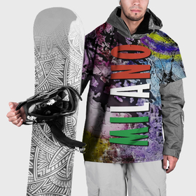 Накидка на куртку 3D с принтом Avant garde color texture   Milano , 100% полиэстер |  | Тематика изображения на принте: 
