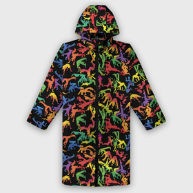 Дождевик унисекс 3D с принтом Capoeira color mens в Ухте,  |  | 