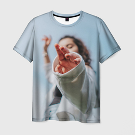 Мужская футболка 3D с принтом Модное кунг фу в Кировске, 100% полиэфир | прямой крой, круглый вырез горловины, длина до линии бедер | 