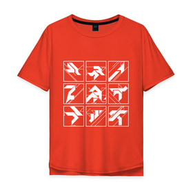 Мужская футболка хлопок Oversize с принтом Зимние олимпийские игры в Курске, 100% хлопок | свободный крой, круглый ворот, “спинка” длиннее передней части | 