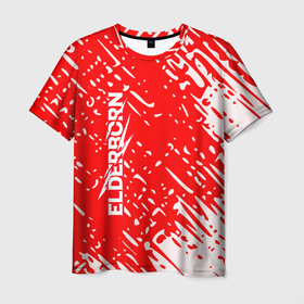 Мужская футболка 3D с принтом elderborn краска в Екатеринбурге, 100% полиэфир | прямой крой, круглый вырез горловины, длина до линии бедер | 