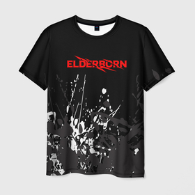 Мужская футболка 3D с принтом elderborn game в Екатеринбурге, 100% полиэфир | прямой крой, круглый вырез горловины, длина до линии бедер | Тематика изображения на принте: 
