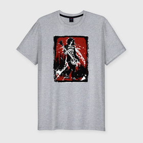 Мужская футболка хлопок Slim с принтом Punk Ramones в Петрозаводске, 92% хлопок, 8% лайкра | приталенный силуэт, круглый вырез ворота, длина до линии бедра, короткий рукав | 