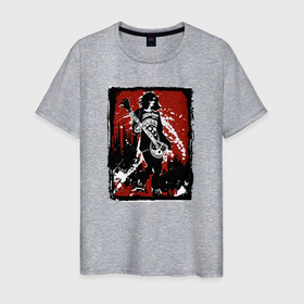 Мужская футболка хлопок с принтом Punk Ramones в Белгороде, 100% хлопок | прямой крой, круглый вырез горловины, длина до линии бедер, слегка спущенное плечо. | 