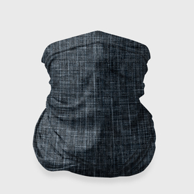Бандана-труба 3D с принтом Черно синий текстурированный в елочку, под джинсу в Санкт-Петербурге, 100% полиэстер, ткань с особыми свойствами — Activecool | плотность 150‒180 г/м2; хорошо тянется, но сохраняет форму | Тематика изображения на принте: 